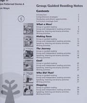 Tapa de Group/Guided Reading Notes, Stage 1+ - More Patterned Stories A