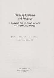 Tapa de Farming systems and poverty