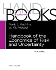 Tapa de Handbook of the Economics of Risk and Uncertainty