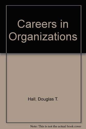 Tapa de Careers in organizations