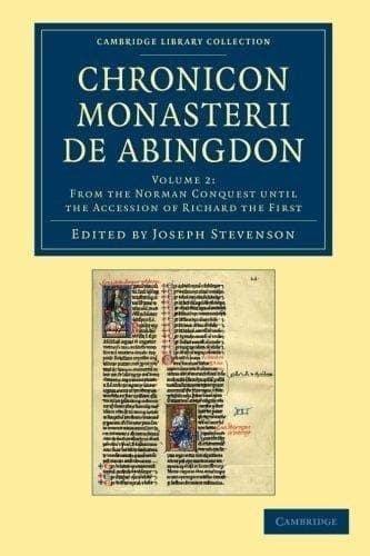 Tapa de Chronicon Monasterii de Abingdon 2 Volume Set
