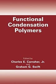 Tapa de Functional condensation polymers