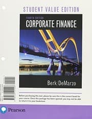 Tapa de Corporate Finance, Student Value Edition