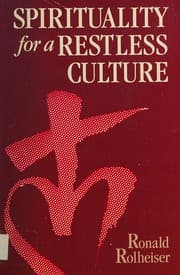Tapa de Spirituality for a restless culture