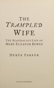 Tapa de The trampled wife