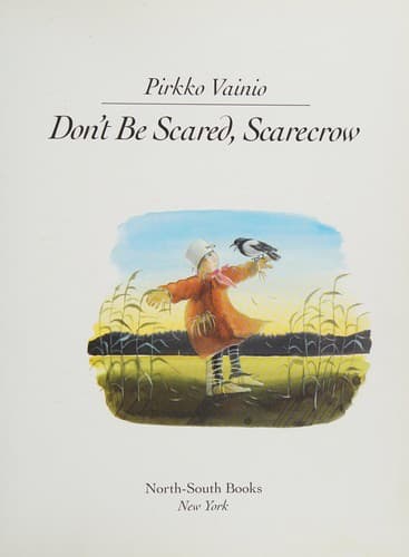 Tapa de Don't be scared, scarecrow