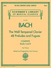 Tapa de Well-Tempered Clavier 48 Preludes and Fugues - for Piano