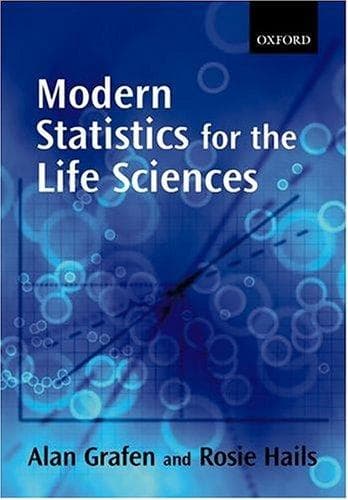 Tapa de Modern statistics for the life sciences