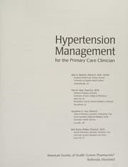 Tapa de Hypertension management for the primary care clinician