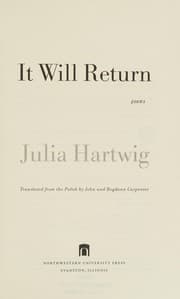 Tapa de It will return