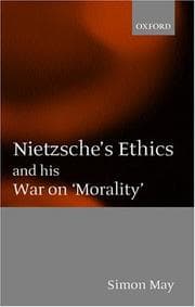 Tapa de Nietzsche's Ethics and his War on "Morality"