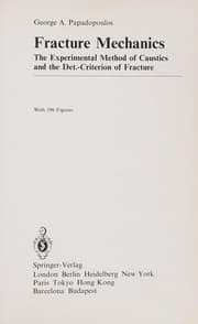 Tapa de Fracture Mechanics