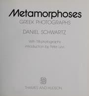Tapa de Metamorphoses