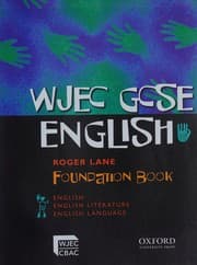 Tapa de WJEC GCSE English Foundation