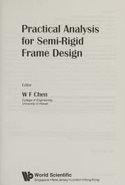 Tapa de Practical analysis for semi-rigid frame design