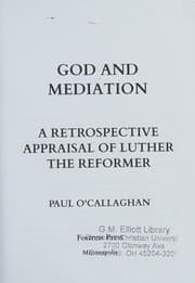 Tapa de God and Mediation