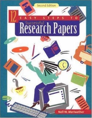 Tapa de 12 Easy Steps to Successful Research Papers