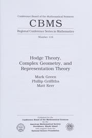 Tapa de Hodge theory, complex geometry, and representation theory