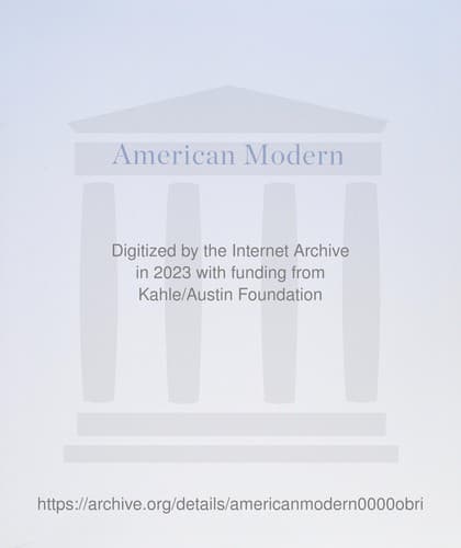 Tapa de American modern
