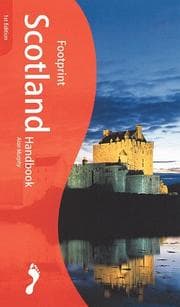 Tapa de Footprint Scotland Handbook