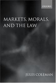 Tapa de Markets, Morals, and the Law