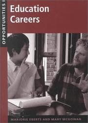Tapa de Opportunities in Education Careers (Opportunities Inseries)