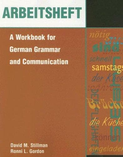 Tapa de Arbeitsheft Student Worktext