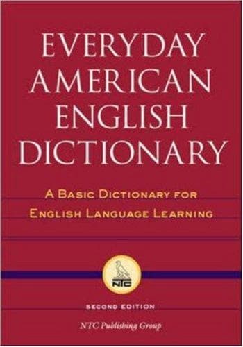 Tapa de Everyday American English dictionary