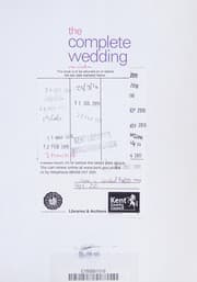 Tapa de Complete Wedding Guide