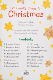 Tapa de I Can Make Things for Christmas