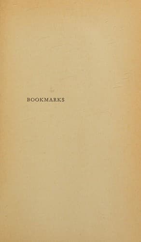 Tapa de Bookmarks