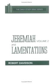Tapa de Jeremiah and Lamentations (Chapters 21-52)