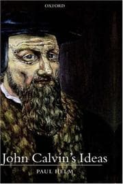 Tapa de John Calvin's ideas