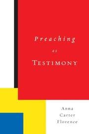 Tapa de Preaching As Testimony