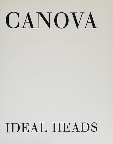 Tapa de Canova