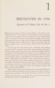 Tapa de The Beethoven quartets