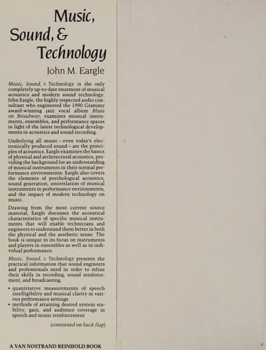 Tapa de Music, sound, and technology