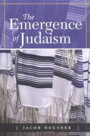 Tapa de The Emergence of Judaism