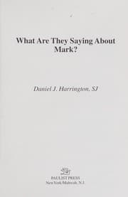 Tapa de What are they saying about Mark?