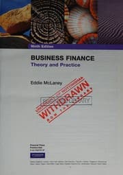 Tapa de Business finance