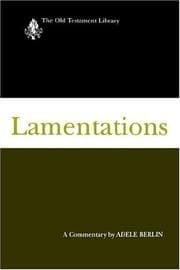 Tapa de Lamentations