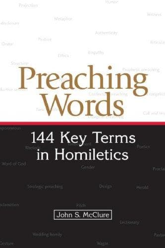 Tapa de Preaching Words