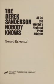 Tapa de The Derek Sanderson nobody knows