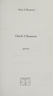 Tapa de Oncle Chameau