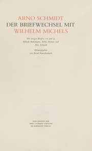 Tapa de Der Briefwechsel mit Wilhelm Michels