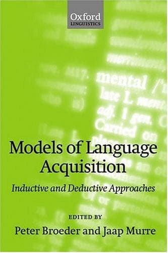 Tapa de Models of Language Acquisition