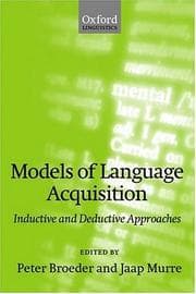 Tapa de Models of Language Acquisition