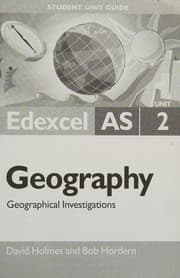 Tapa de Edexcel AS Geography
