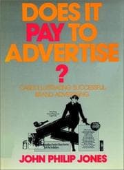 Tapa de Does it pay to advertise?