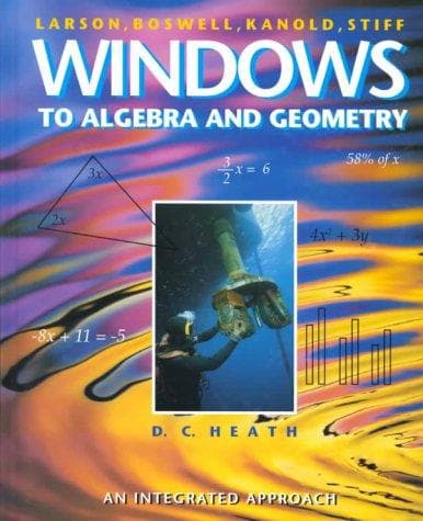 Tapa de Windows to algebra and geometry
